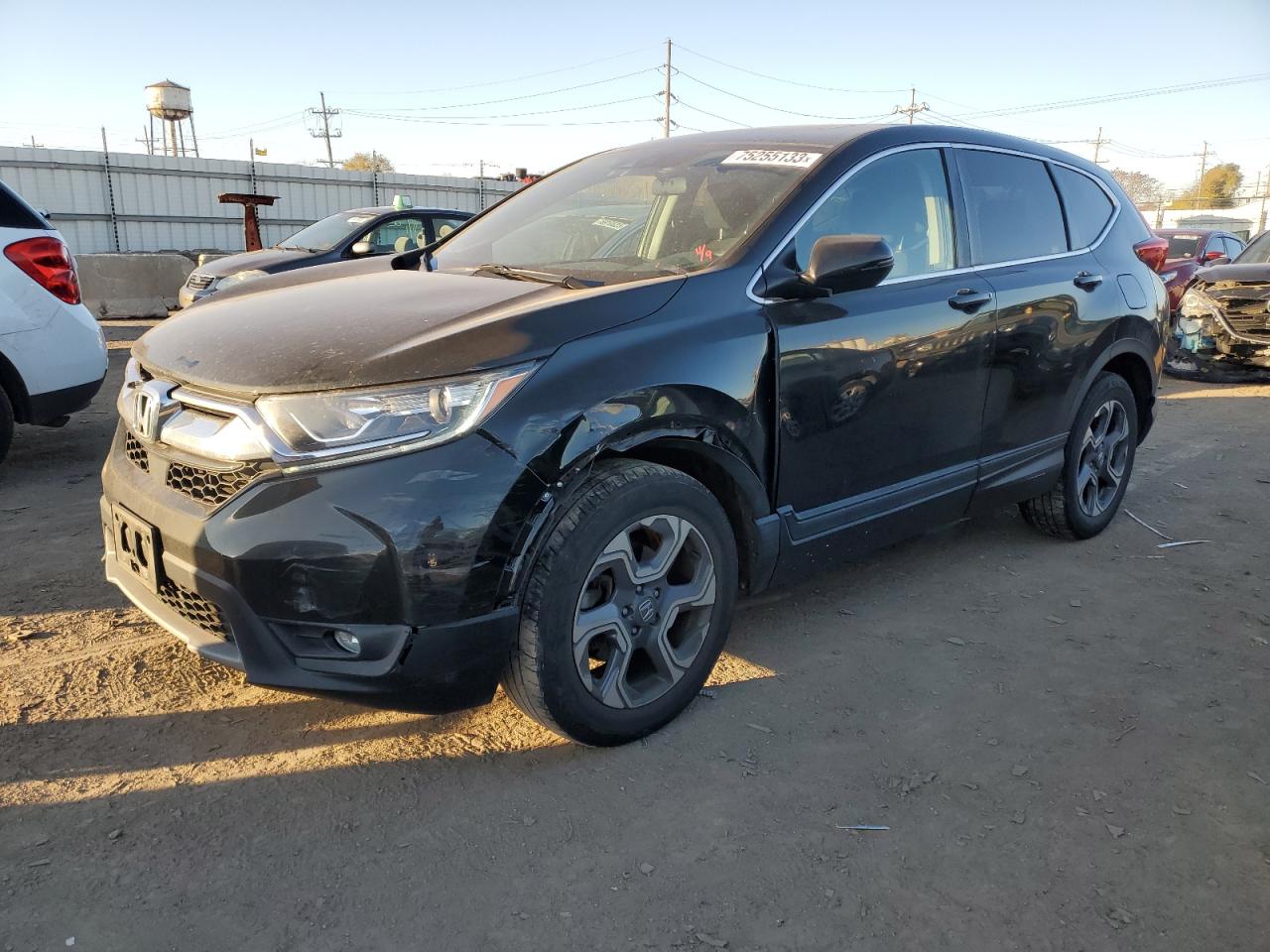 Image 1 of 2019 HONDA CR-V EX 2019 with VIN 7FARW2H59KE007281