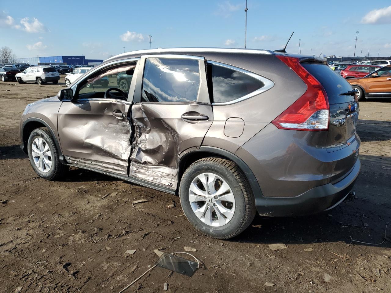 Obraz 2 z 2014 HONDA CR-V EXL 2014 z VIN 2HKRM4H79EH711453
