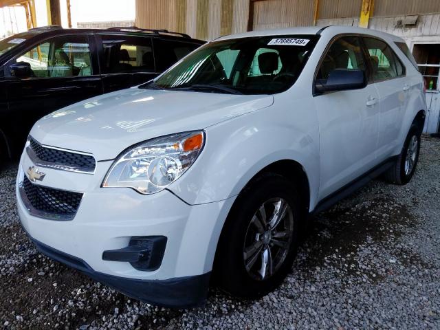 Image 2 of 2013 CHEVROLET EQUINOX LS 2013 with VIN 2GNALBEK6D6244077
