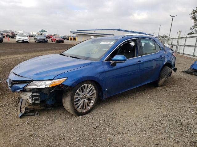 Image 1 of 2020 TOYOTA CAMRY XLE 2020 with VIN 4T1F31AKXLU018750