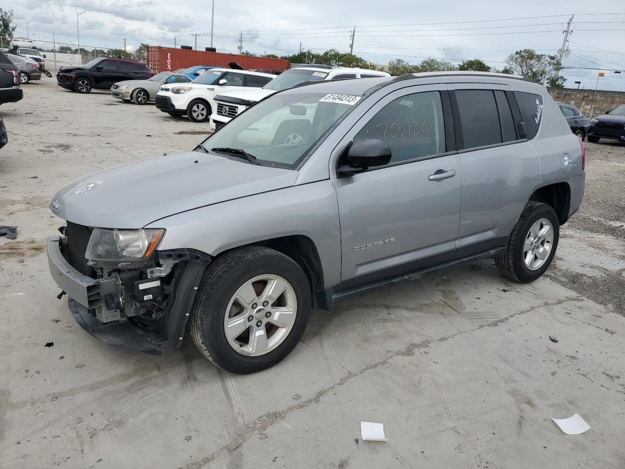 Image 1 of 2015 JEEP COMPASS SPORT 2015 with VIN 1C4NJCBA9FD178081