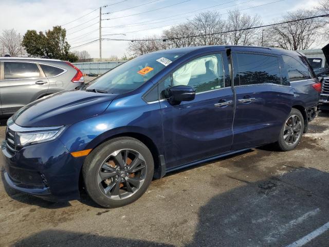 Image 1 of 2022 HONDA ODYSSEY ELITE 2022 with VIN 5FNRL6H99NB043443