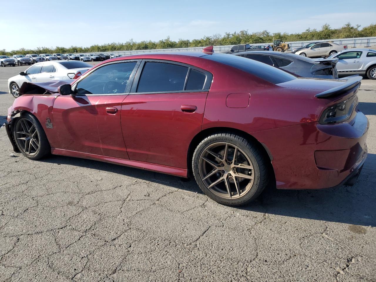 Image 2 of 2019 DODGE CHARGER SCAT PACK 2019 with VIN 2C3CDXGJ9KH742408