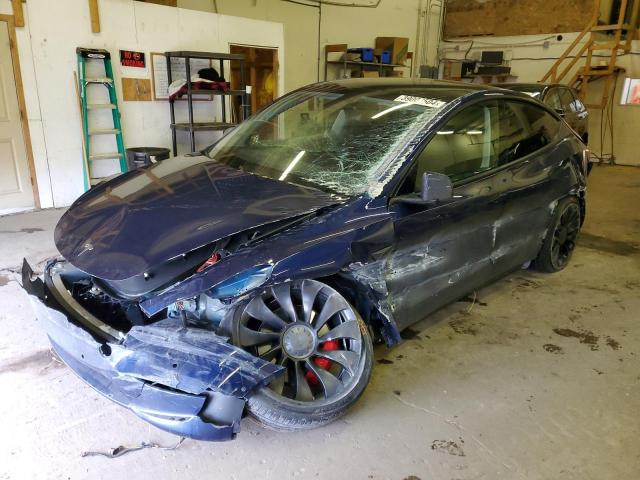 Image 1 of 2022 TESLA MODEL Y  2022 with VIN 7SAYGDEF2NF523809