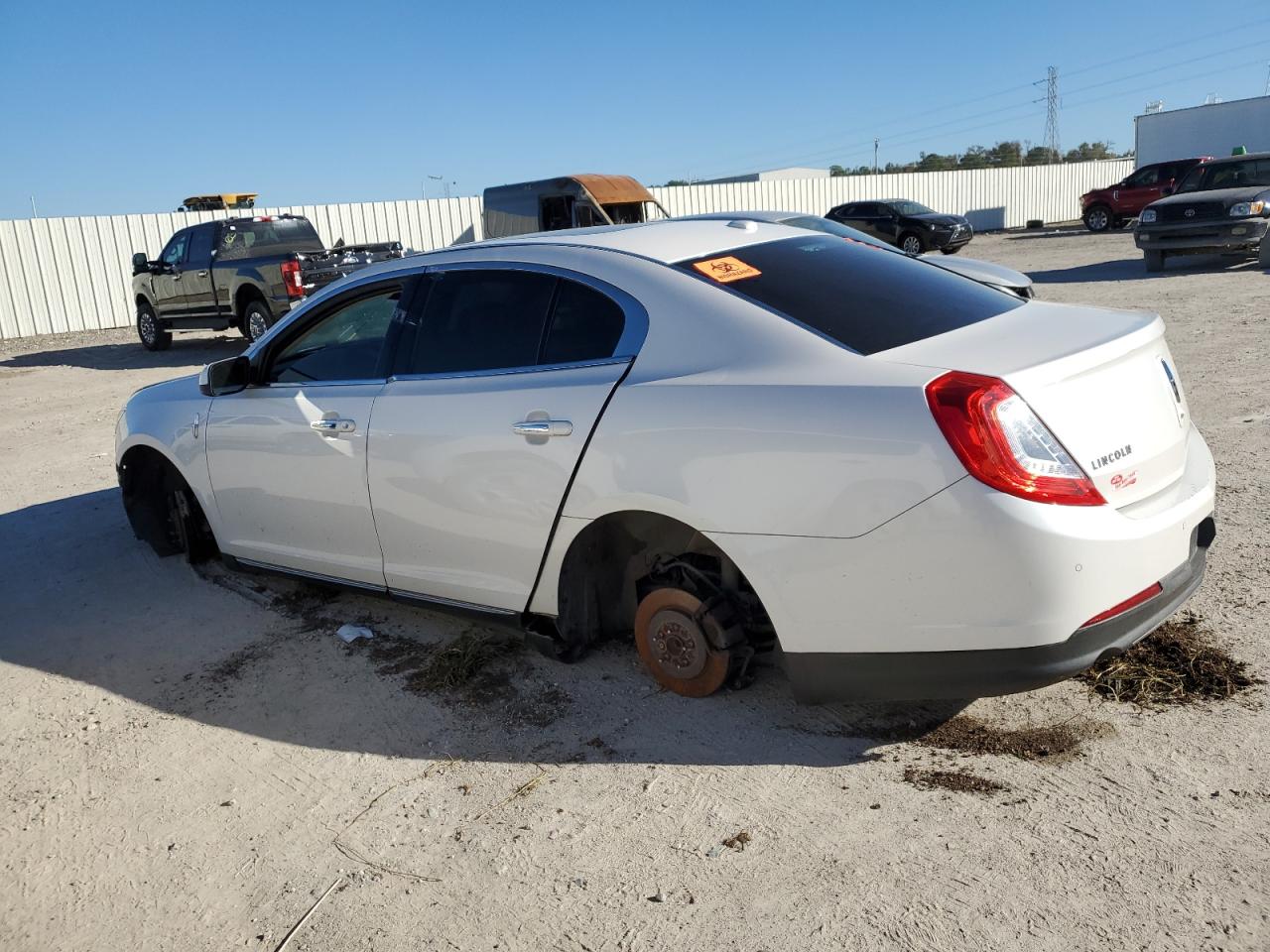 Image 2 of 2014 LINCOLN MKS  2014 with VIN 1LNHL9DK5EG603756