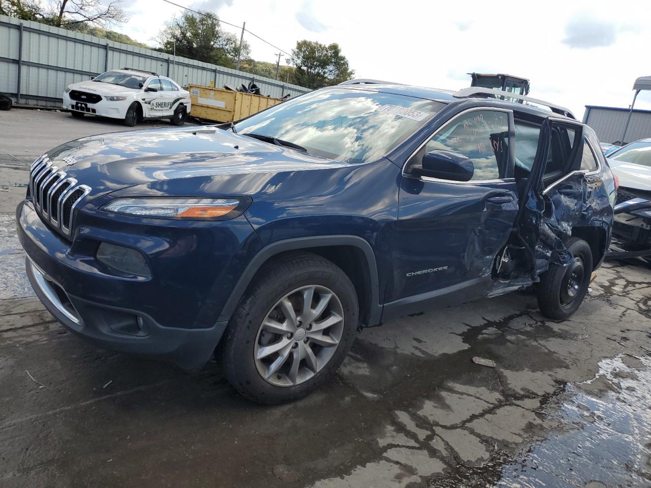 Image 1 of 2018 JEEP CHEROKEE LIMITED 2018 with VIN 1C4PJMDX3JD585872