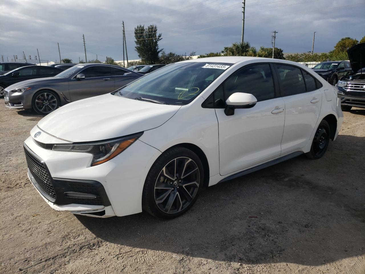 Изображение 1 2020 TOYOTA COROLLA SE 2020 с VIN 5YFS4RCE3LP020732