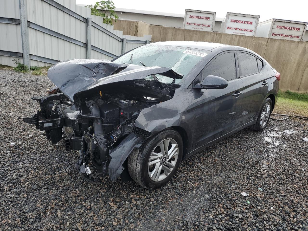 Image 1 of 2020 HYUNDAI ELANTRA SEL 2020 with VIN 5NPD84LF5LH580726