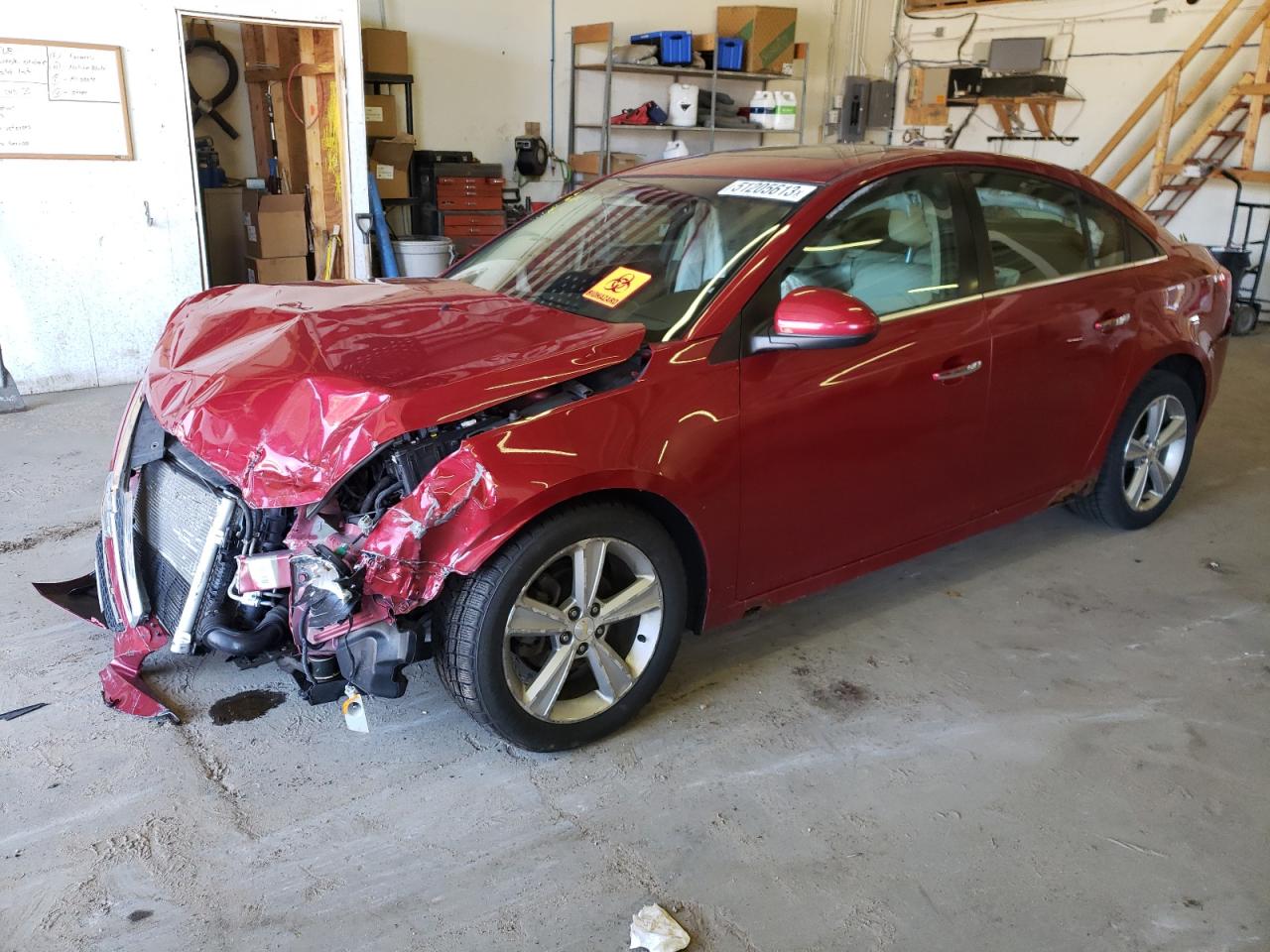 Изображение 1 2013 CHEVROLET CRUZE LT 2013 с VIN 1G1PE5SB6D7317315