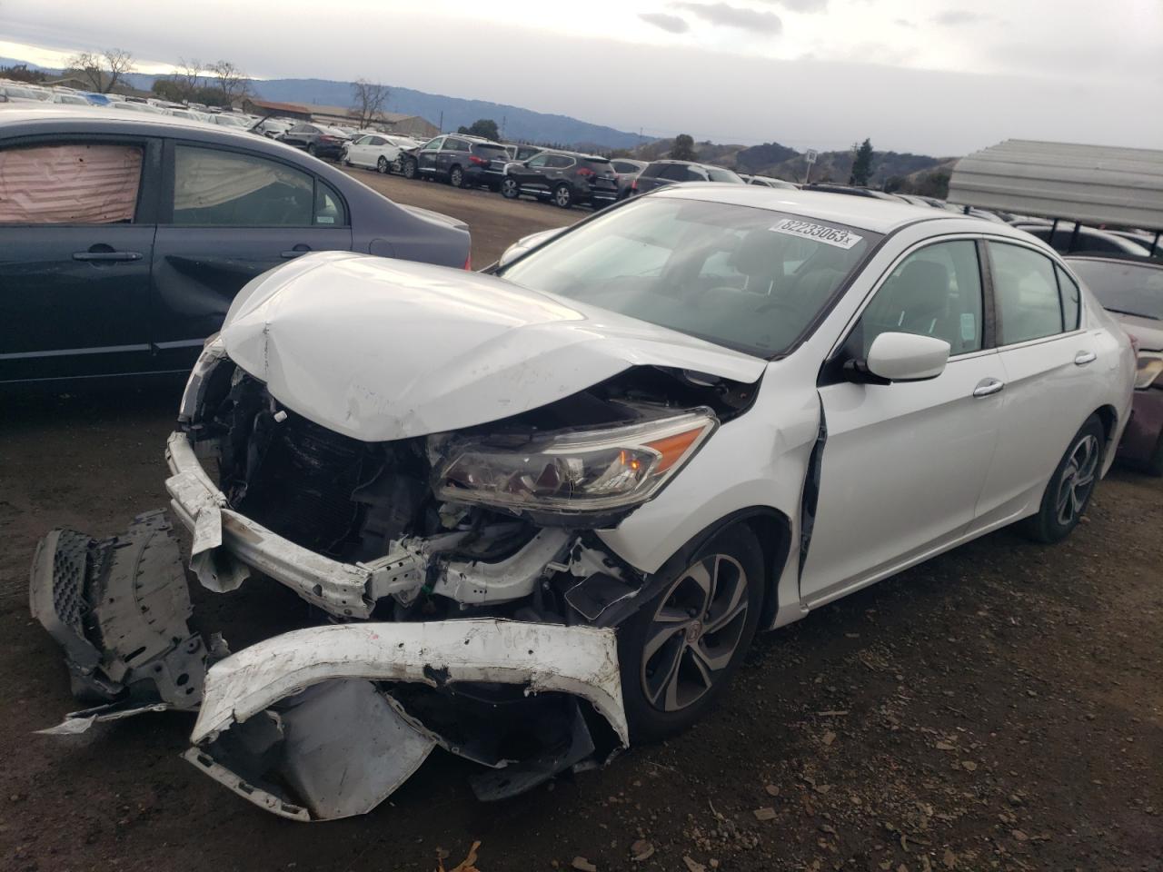Image 1 of 2017 HONDA ACCORD LX 2017 with VIN 1HGCR2F35HA267156