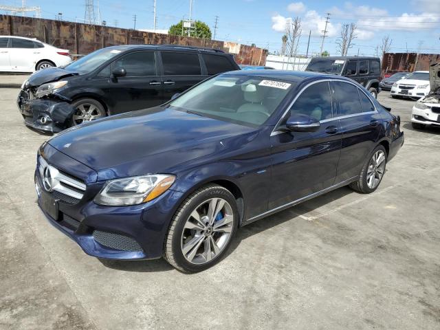 Image 1 of 2017 MERCEDES-BENZ C 350E 2017 with VIN 55SWF4HBXHU218755
