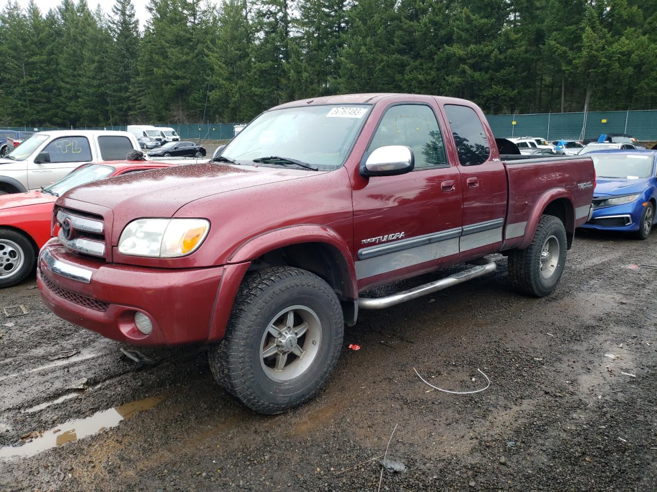 Image 1 of 2005 TOYOTA TUNDRA ACCESS CAB SR5 2005 with VIN 5TBBT44135S470921