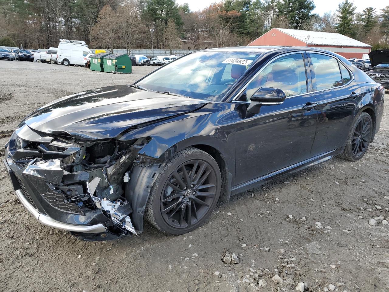 Изображение 1 2021 TOYOTA CAMRY TRD 2021 с VIN 4T1KZ1AK1MU057757