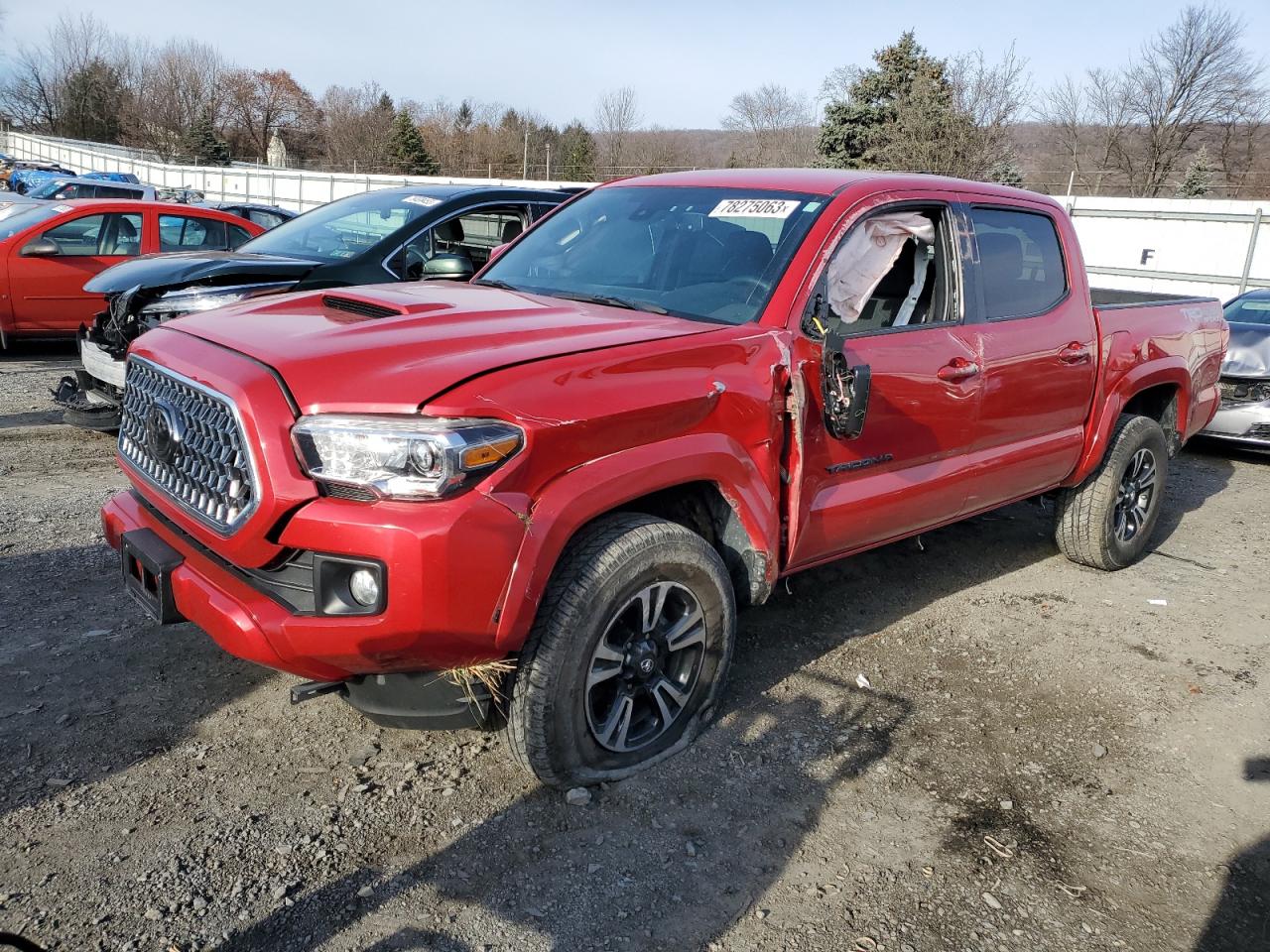 Изображение 1 2019 TOYOTA TACOMA DOUBLE CAB 2019 с VIN 3TMCZ5AN6KM287645
