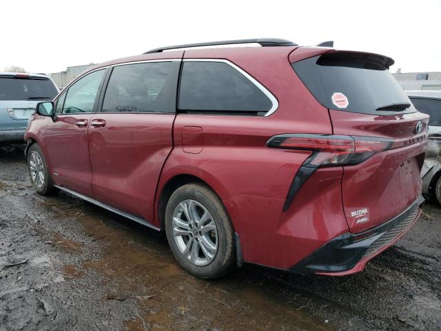 Image 2 of 2021 TOYOTA SIENNA XSE 2021 with VIN 5TDDSKFC7MS005594