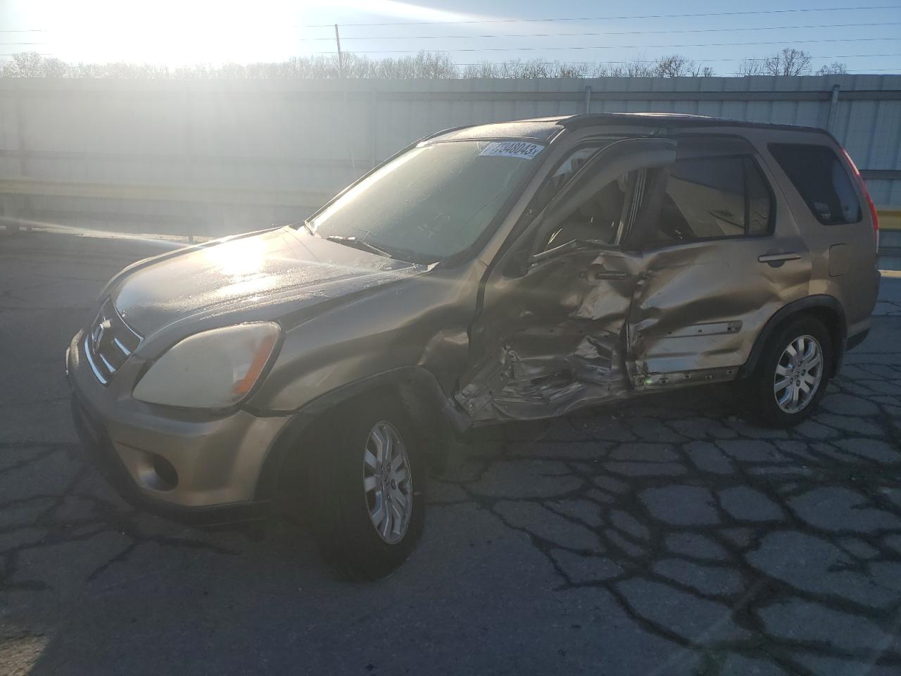 Image 1 of 2005 HONDA CR-V SE 2005 with VIN JHLRD78945C023233