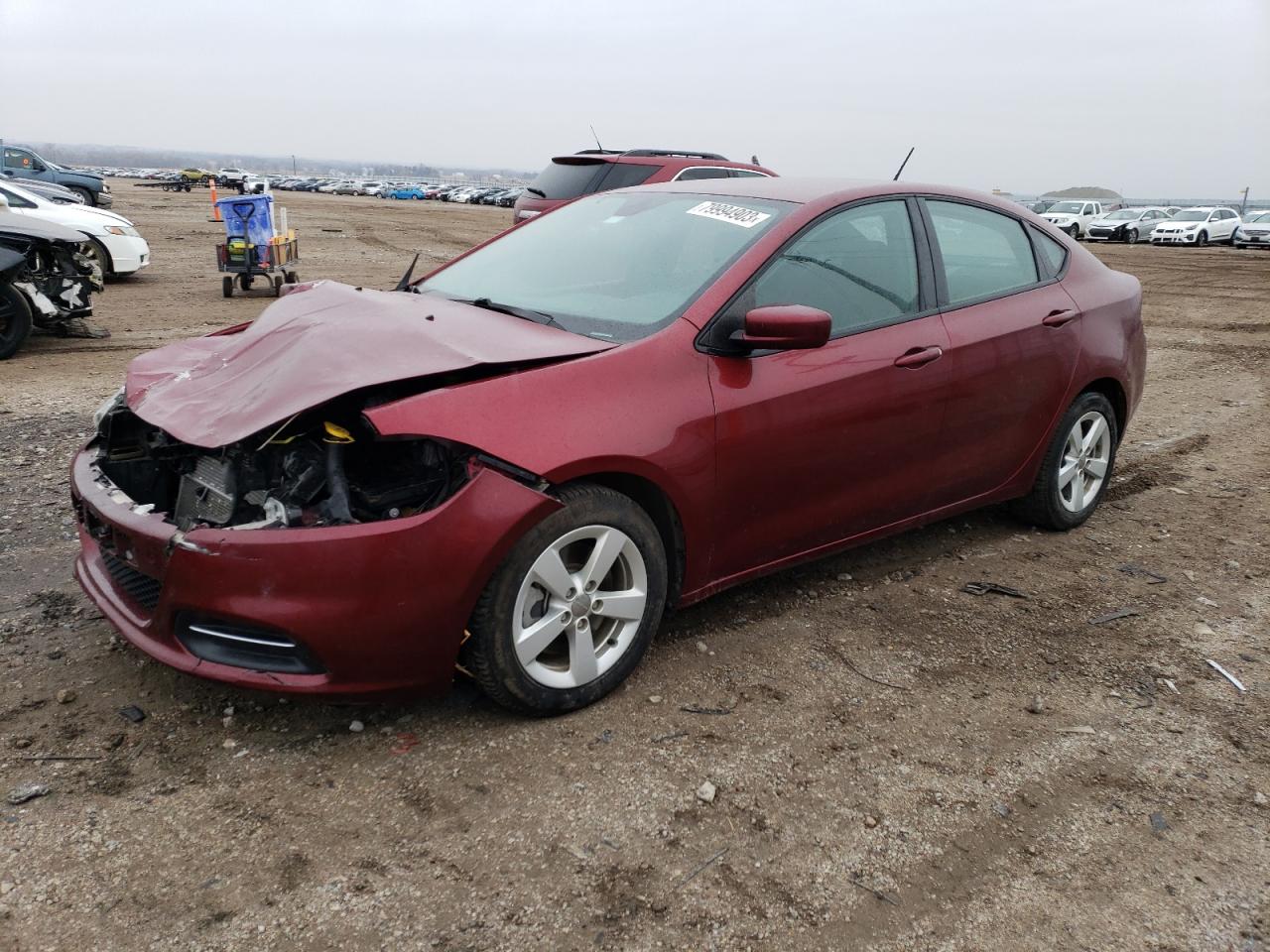 Image 1 of 2015 DODGE DART SXT 2015 with VIN 1C3CDFBB7FD298961