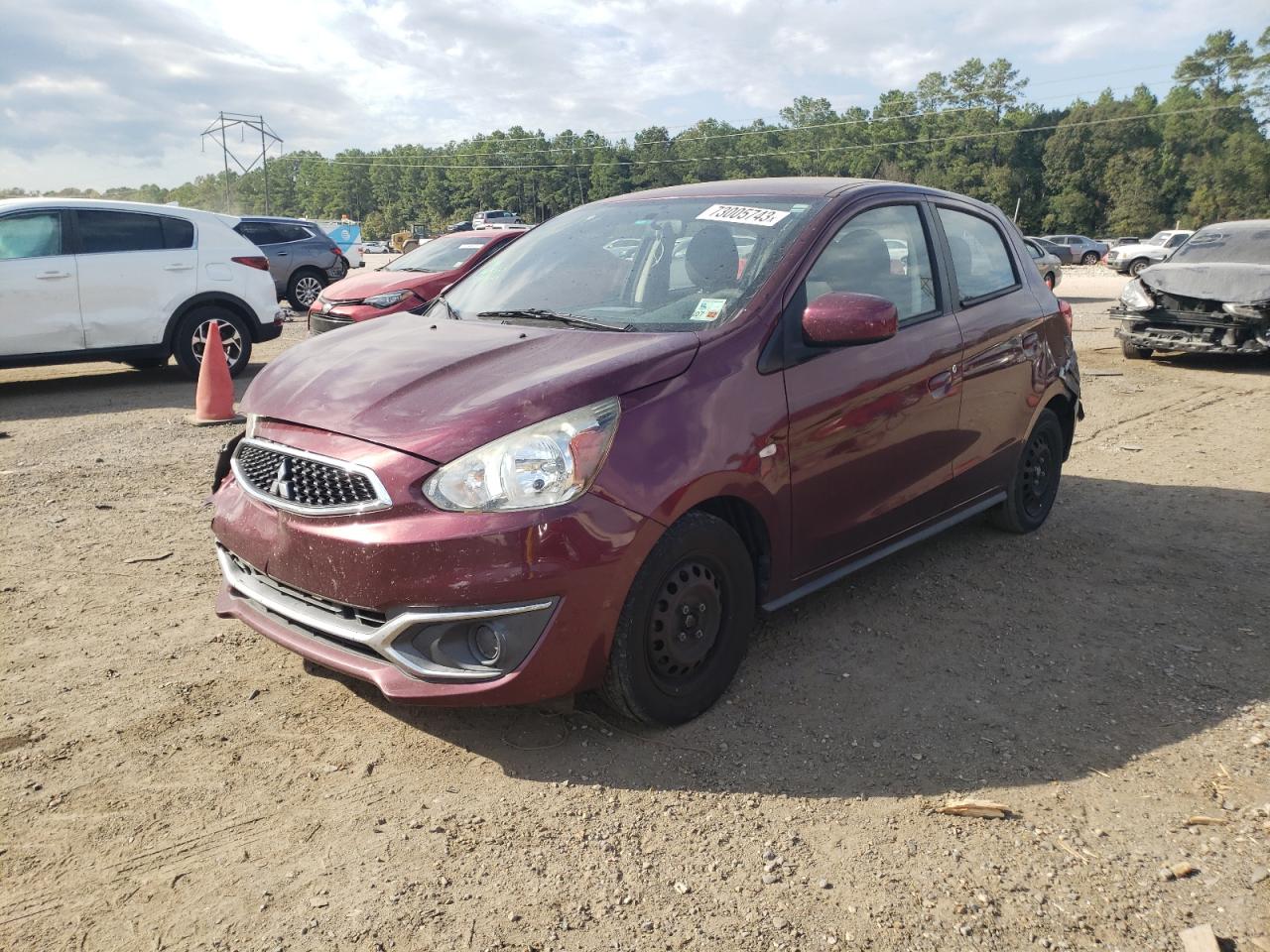 Mitsubishi Mirage Es 2017 image