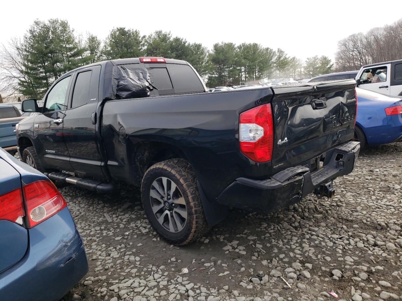 Image 2 of 2019 TOYOTA TUNDRA DOUBLE CAB LIMITED 2019 with VIN 5TFBY5F11KX802470