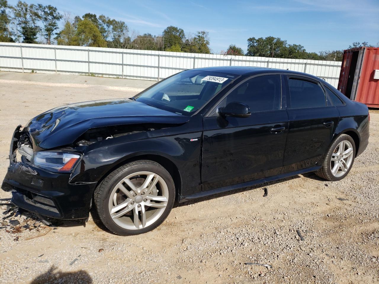 Image 1 of 2016 AUDI A4 PREMIUM S-LINE 2016 with VIN WAUBFAFL1GN013462