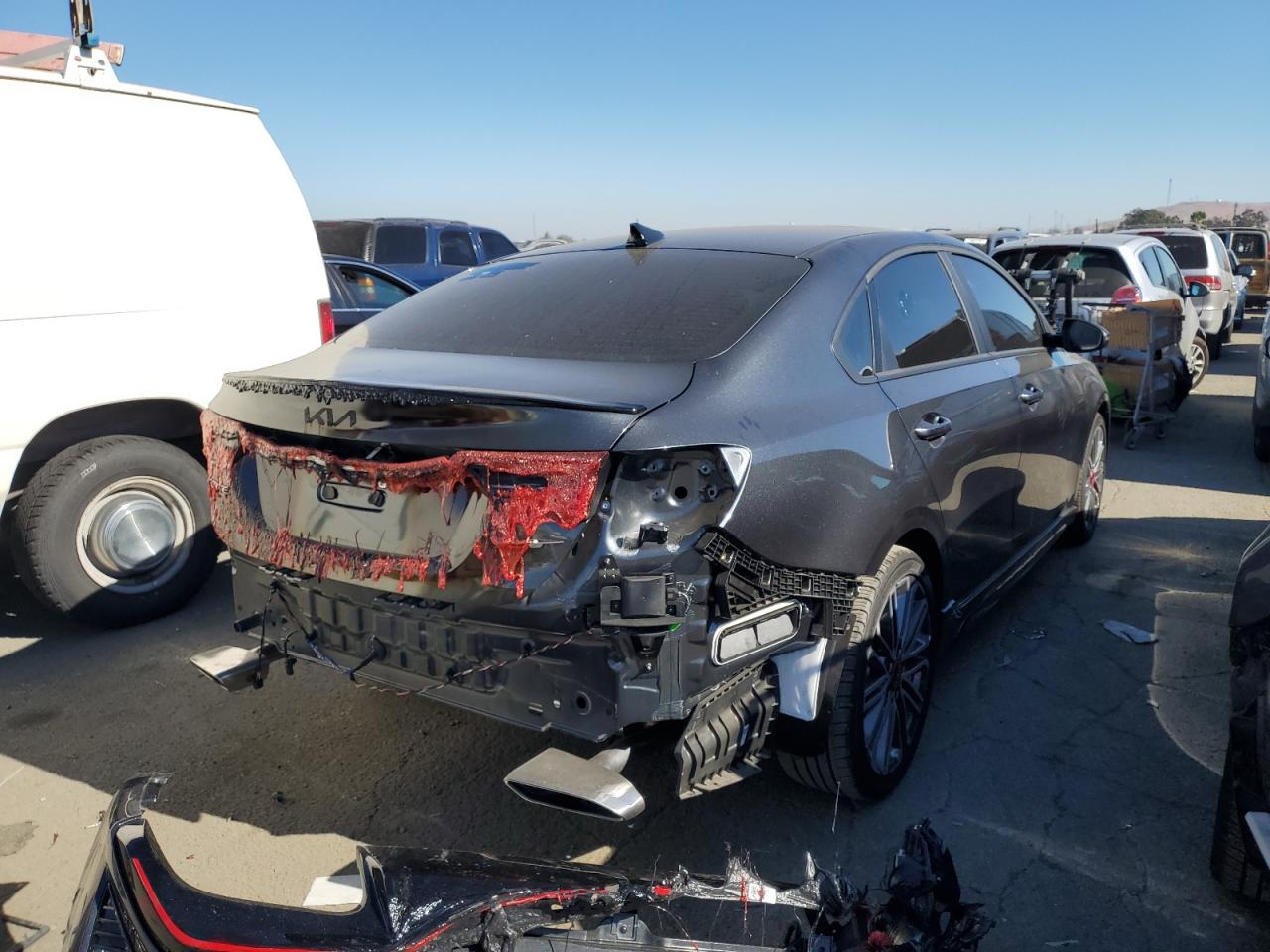 Image 3 of 2023 KIA FORTE GT 2023 with VIN 3KPF44AC4PE642723