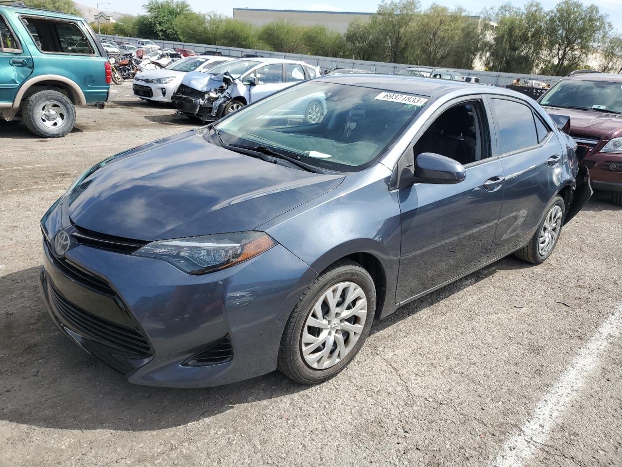 Image 1 of Toyota Corolla L 2018 with VIN 2T1BURHE7JC117941