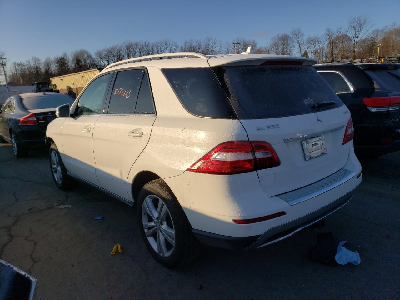 Image 2 of 2015 MERCEDES-BENZ ML 350 4MATIC 2015 with VIN 4JGDA5HB3FA559994