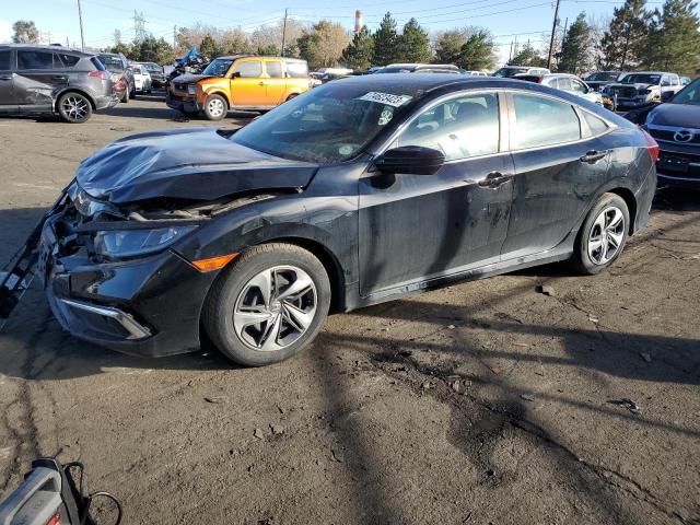 Image 1 of 2019 HONDA CIVIC LX 2019 with VIN 2HGFC2E66KH606638