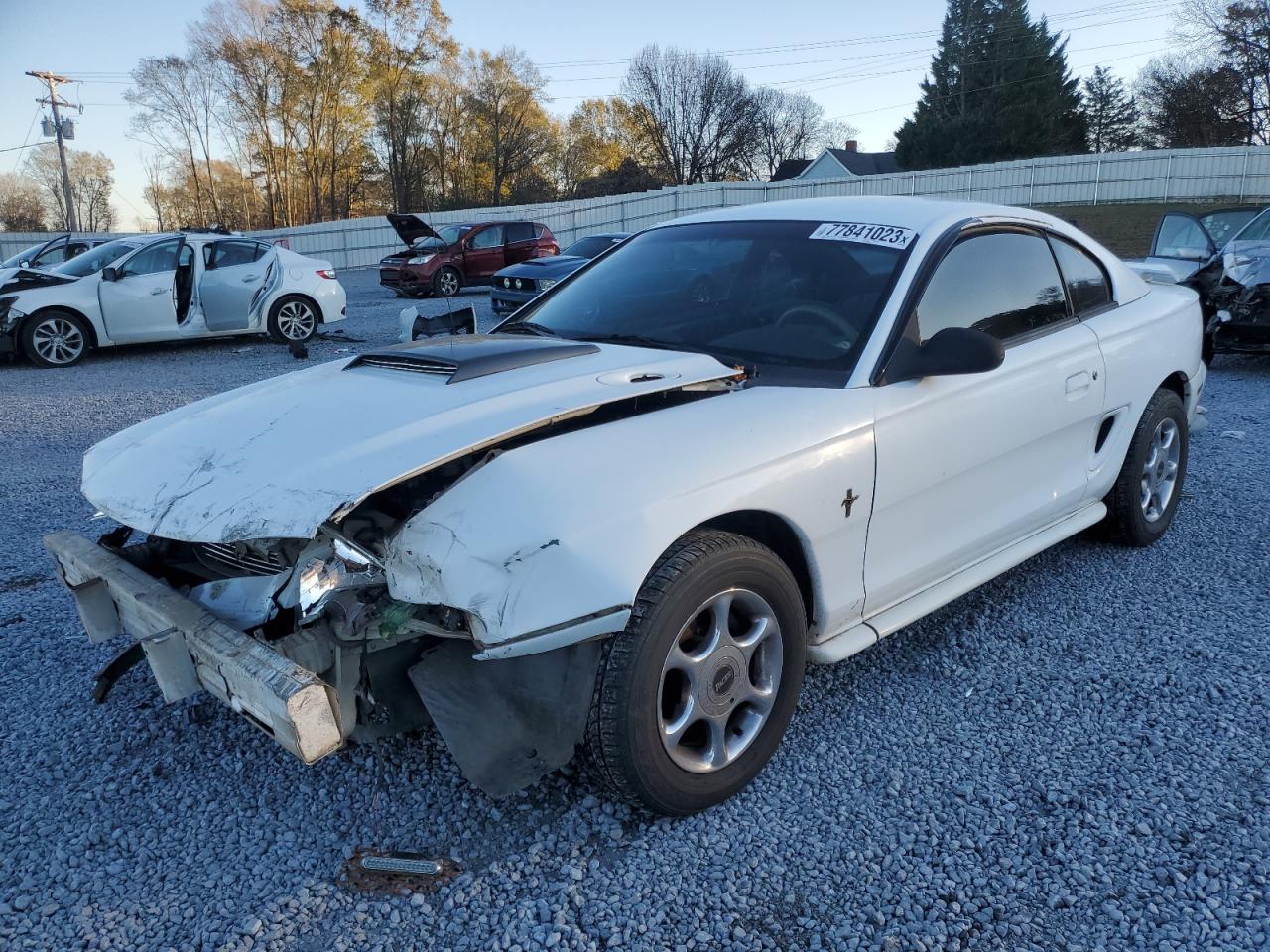 Image 1 of 1994 FORD MUSTANG  1994 with VIN 1FALP4049RF182400