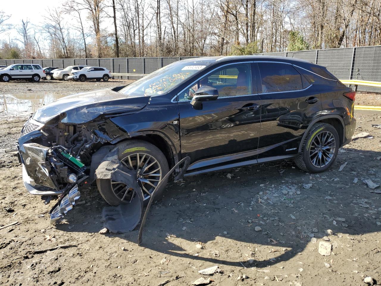 Image 1 of 2017 LEXUS RX 450H BASE 2017 with VIN 2T2BGMCA3HC015301
