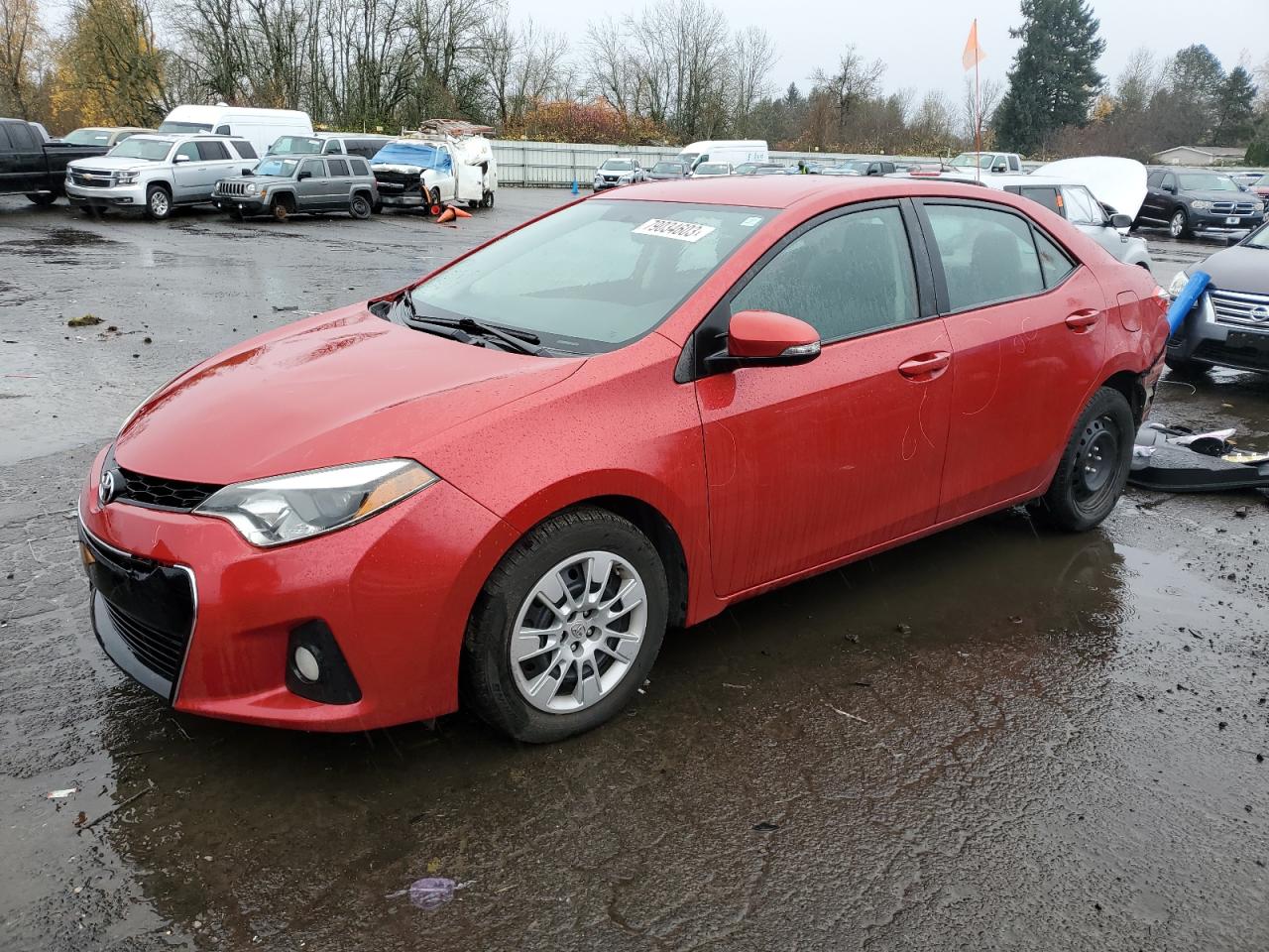 Image 1 of 2015 TOYOTA COROLLA L 2015 with VIN 2T1BURHE8FC333952