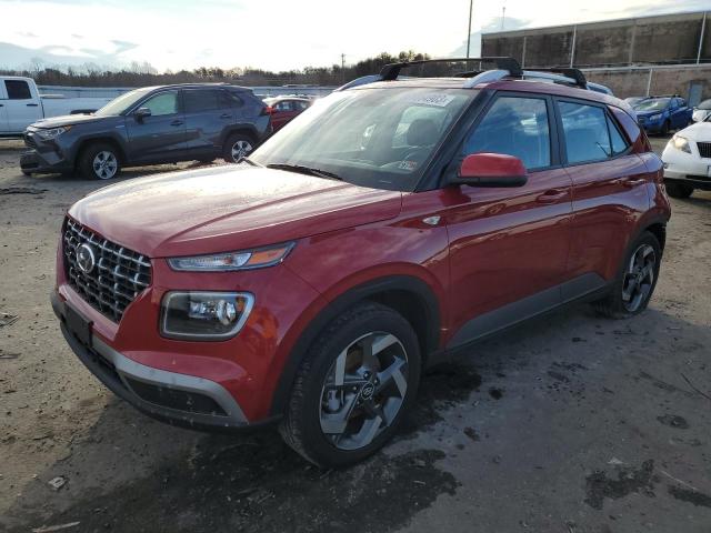 Image 1 of 2022 HYUNDAI VENUE SEL 2022 with VIN KMHRC8A37NU204456