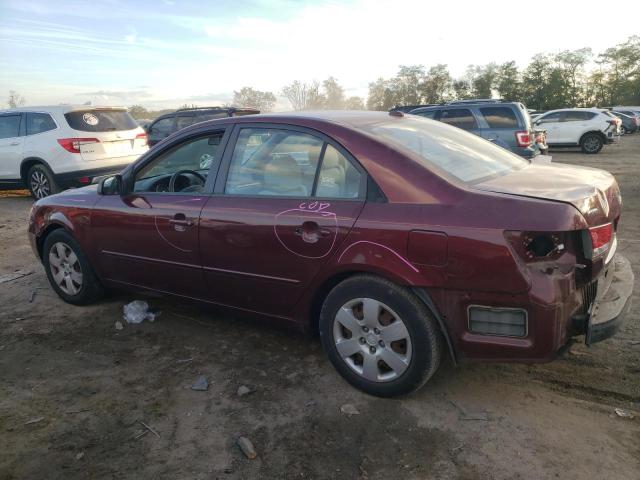 Image 2 of 2007 HYUNDAI SONATA GLS 2007 with VIN 5NPET46C47H264258
