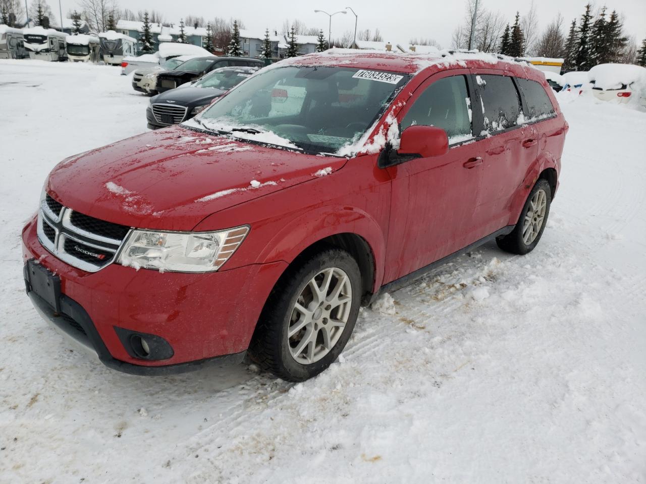 Изображение 1 2015 DODGE JOURNEY SXT 2015 с VIN 3C4PDDBG4FT544436