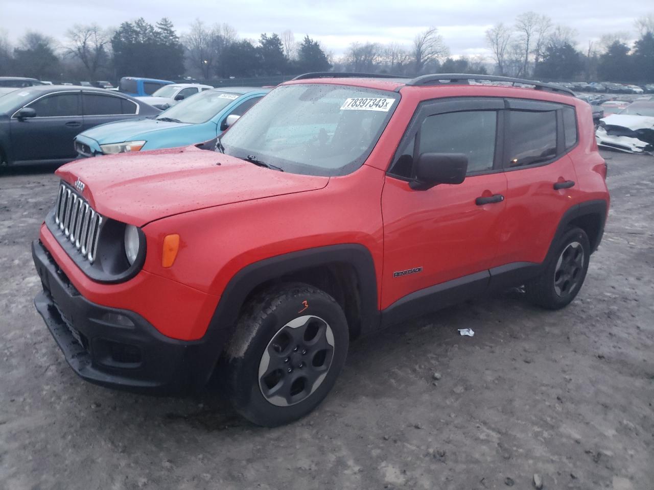 Изображение 1 2017 JEEP RENEGADE SPORT 2017 с VIN ZACCJBAB5HPG54102