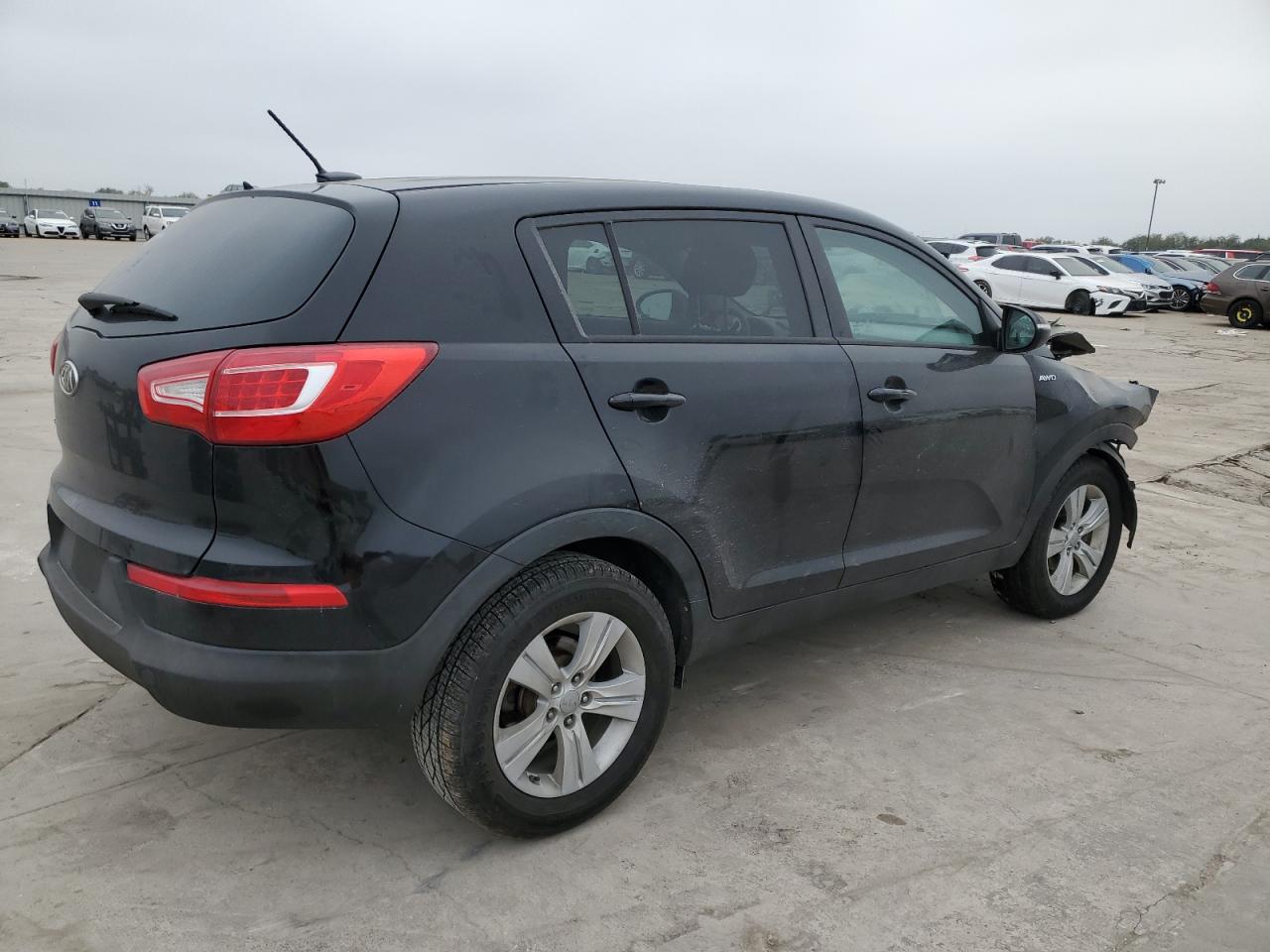 Image 3 of 2012 KIA SPORTAGE LX 2012 with VIN KNDPBCA22C7308292