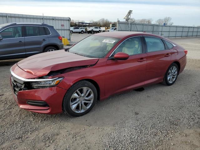 Image 1 of 2018 HONDA ACCORD LX 2018 with VIN 1HGCV1F13JA121400