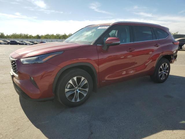 Изображение 2022 TOYOTA HIGHLANDER HYBRID XLE 2022