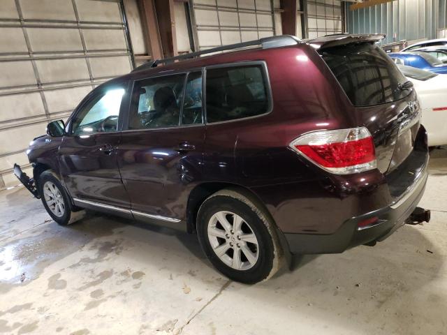 Изображение 2 2013 TOYOTA HIGHLANDER BASE 2013 с VIN 5TDBK3EH9DS185123