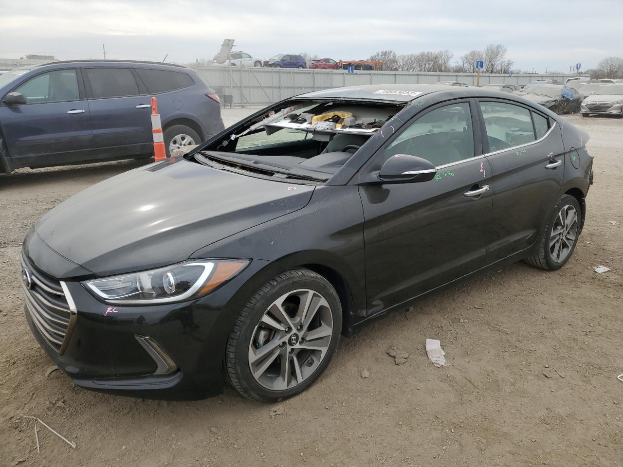 Image 1 of 2017 HYUNDAI ELANTRA SE 2017 with VIN 5NPD84LF2HH004681
