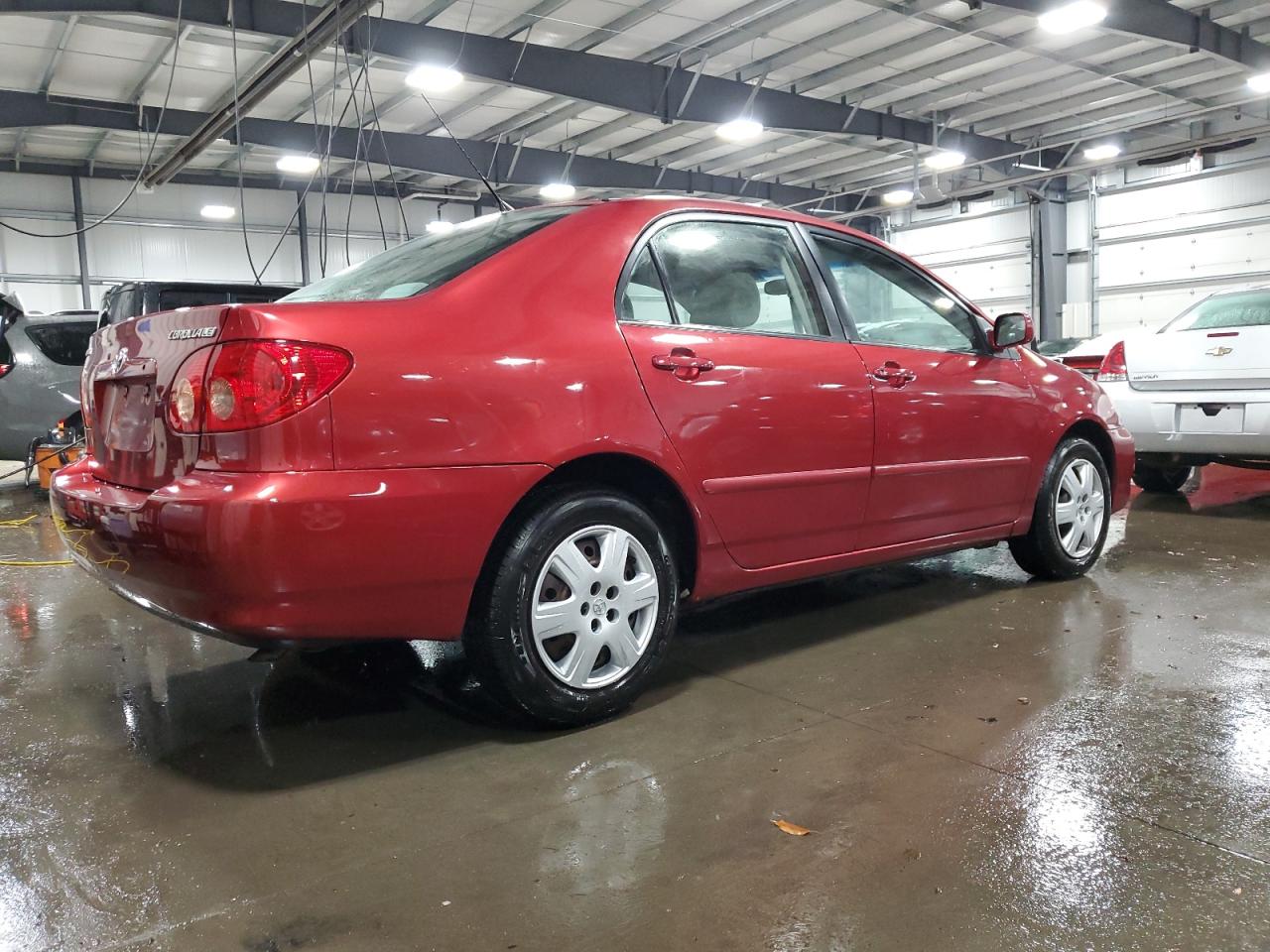 Image 3 of 2008 TOYOTA COROLLA CE 2008 with VIN 1NXBR30E88Z051581