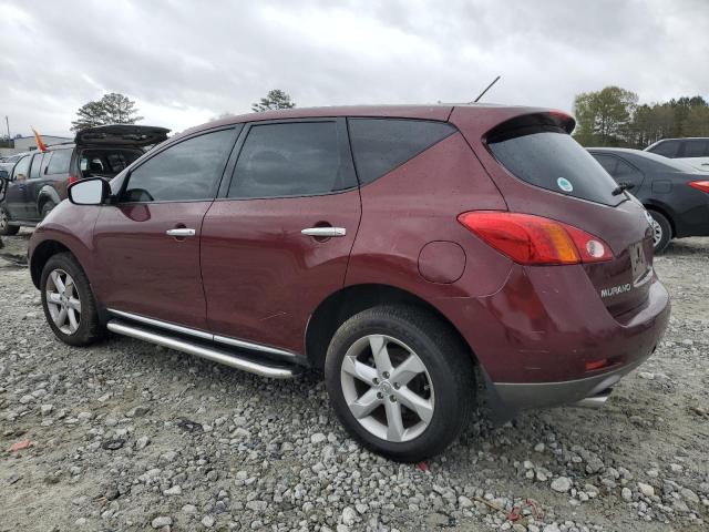 Image 2 of 2009 NISSAN MURANO S 2009 with VIN JN8AZ18U99W026411