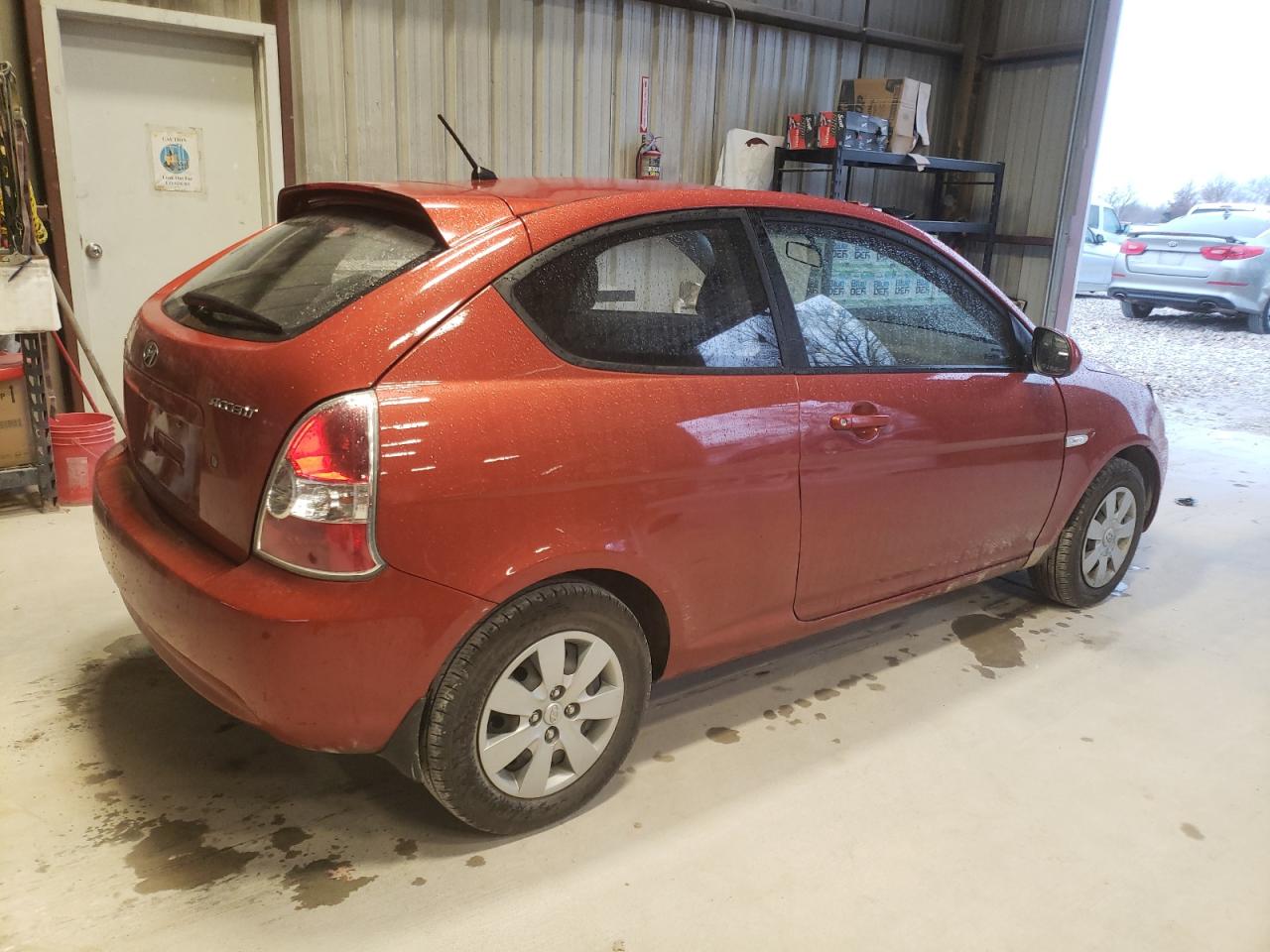 Image 3 of 2010 HYUNDAI ACCENT BLUE 2010 with VIN KMHCM3ACXAU161277