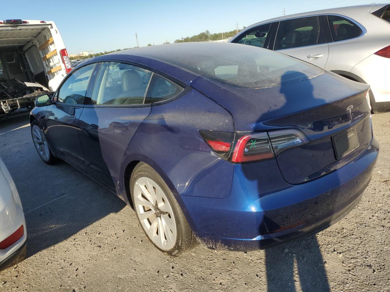 Image 2 of 2022 TESLA MODEL 3 2022 with VIN 5YJ3E1EA9NF371947