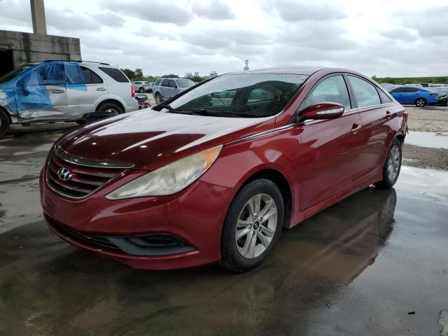 Image 1 of 2014 HYUNDAI SONATA GLS 2014 with VIN 5NPEB4AC5EH883653
