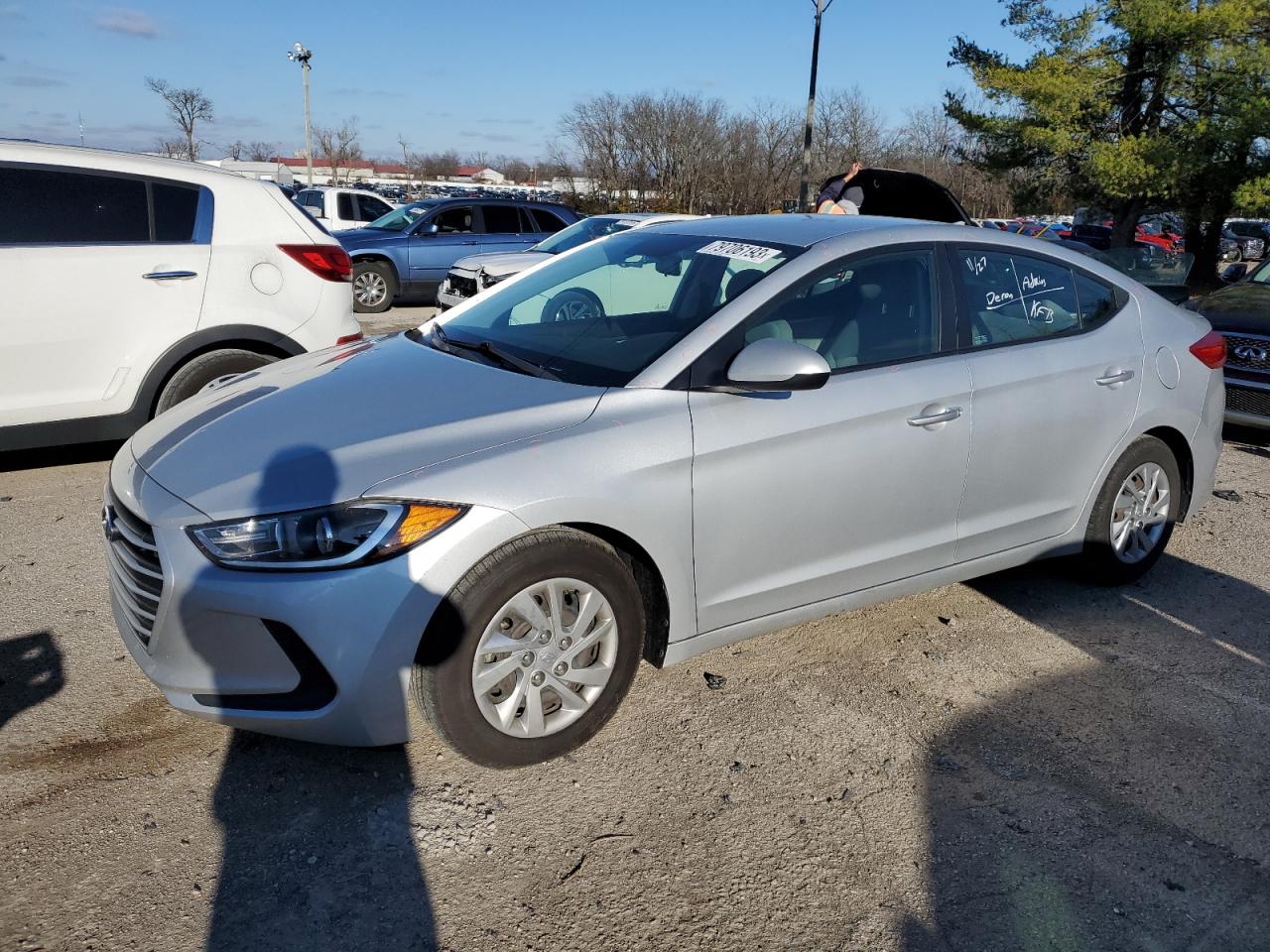 Image 1 of 2017 HYUNDAI ELANTRA SE 2017 with VIN KMHD74LF3HU388815