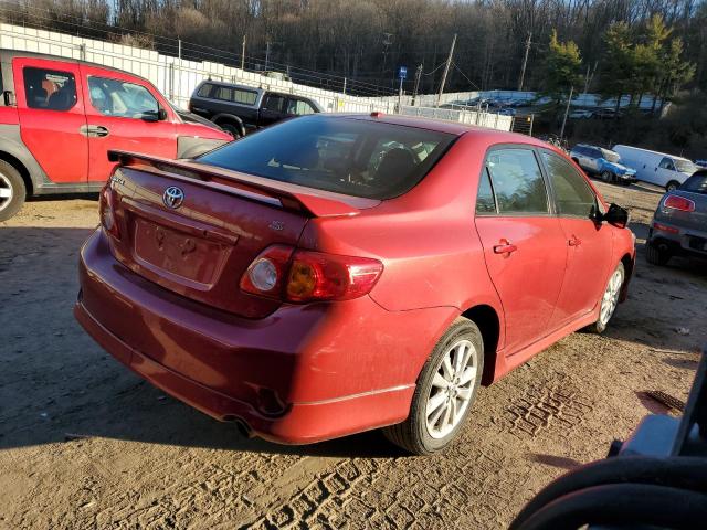 Image 3 of 2009 TOYOTA COROLLA BASE 2009 with VIN 2T1BU40E99C025577