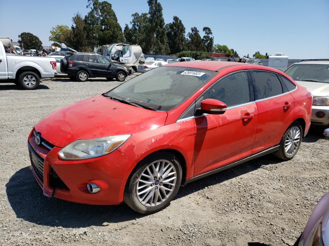 Obraz 1 z 2012 FORD FOCUS SEL 2012 z VIN 1FAHP3H2XCL372184