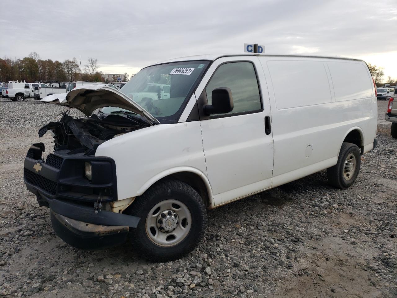 Image 1 of 2013 CHEVROLET EXPRESS G2500  2013 with VIN 1GCWGFBA0D1185763