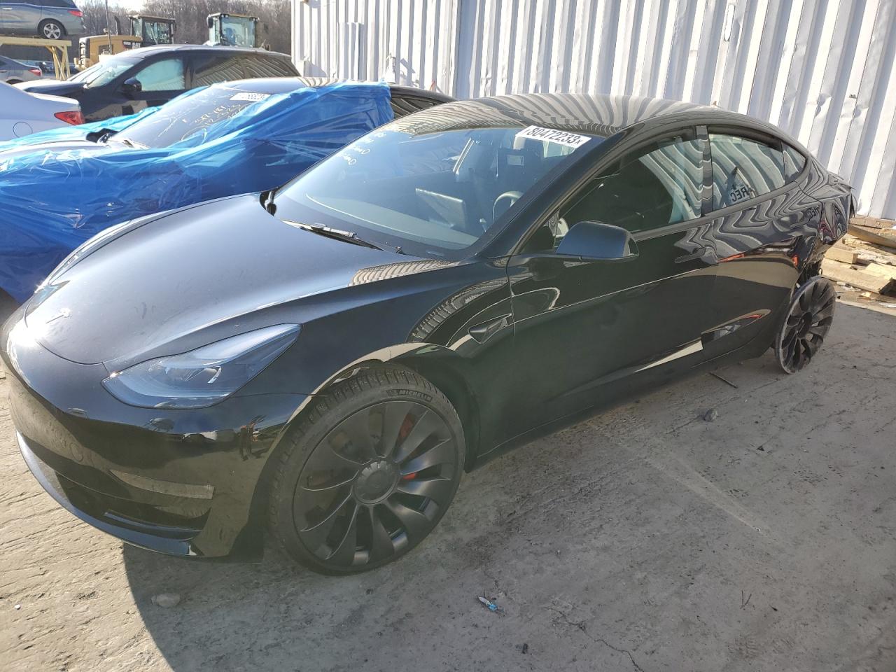Image 1 of 2023 TESLA MODEL 3  2023 with VIN 5YJ3E1EC5PF463769